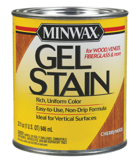 Minwax Transparent Oil-Based Gel Stain Cherrywood 1 qt.