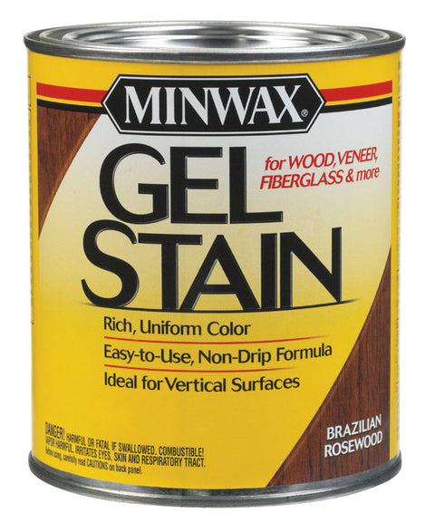 Minwax Transparent Oil-Based Gel Stain Rosewood 1 qt.