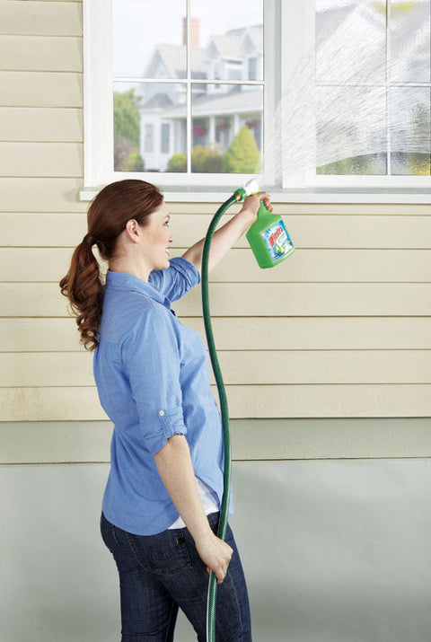 Windex No Scent Outdoor Glass Cleaner 32 oz Liquid, Pack of 8
