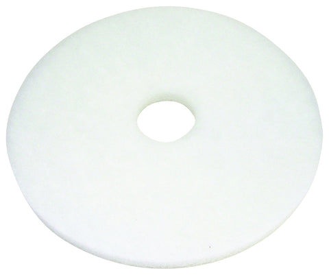 North American Paper 420514 Polishing Pad, White
