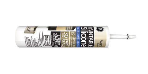 GE Silicone II Caulk White 10.1 oz.