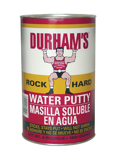 Durhams Rock Hard Natural Cream Water Putty 64 oz.