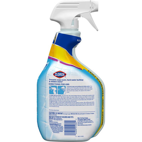 Clorox Tilex No Scent Daily Shower Cleaner 32 oz Liquid, Pack of 9