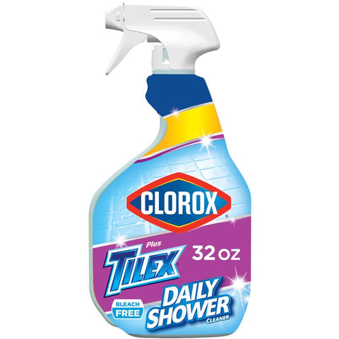 Clorox Tilex No Scent Daily Shower Cleaner 32 oz Liquid, Pack of 9