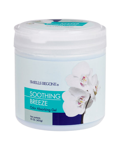 Smells Begone 15 oz. Soothing Breeze Scent Odor Absorbing Gel