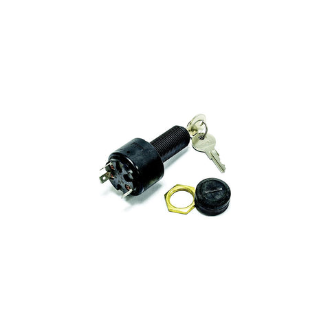 Sierra MP39770 Conventional 3 Position 1 1/8″ Polyester 3 Blade Terminal 12 15 Amp Ignition Starter Switch