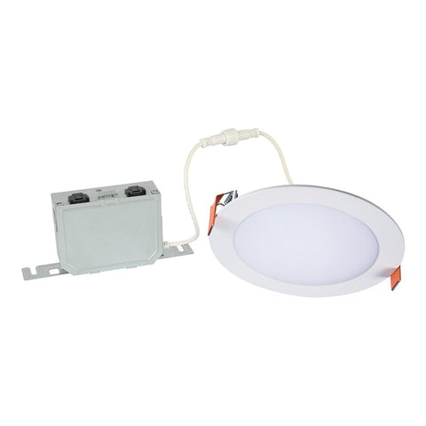 Halo HLB Series HLB6LSFS5 Canless LED Downlight, 13.48 W, 120 V, LED Lamp, White, Matte