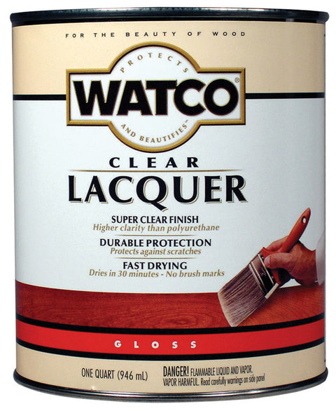 Watco Wood Finish Lacquer Gloss 1 qt.