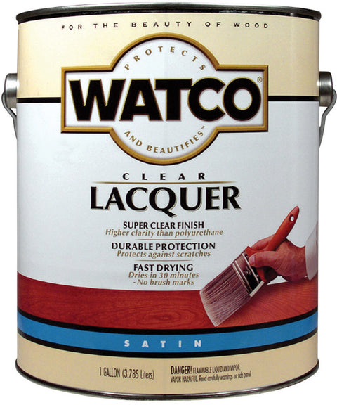 Watco Wood Finish Lacquer Satin 1 gal.