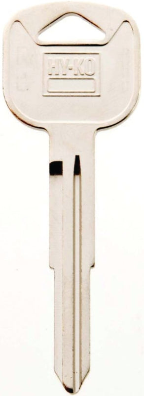 Hy-Ko 11010KK4 Automotive Key Blank, Brass, Nickel, For: Kia Vehicle Locks, Pack of 10