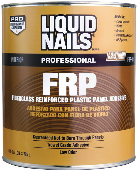 Liquid Nails FRP Fiberglass Reinforced Plastic Panel Adhesive 1 gal.