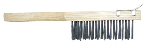 Allway 1-1/2 in. W x 11.5 in. L Carbon Steel Wire Brush with Scraper