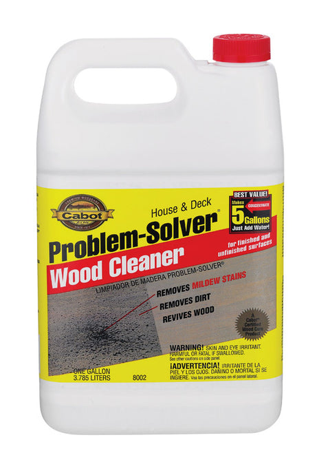 Problem Solver Cleaner Cabot Problem Solver Deck Cleaner 1 gal. – Shell Lumber and Hardware