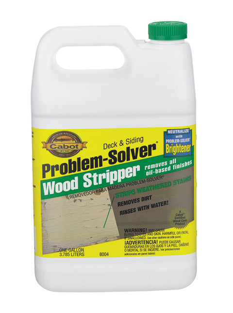 Cabot Deck & Siding Problem-Solver Wood Stripper 1 gal.