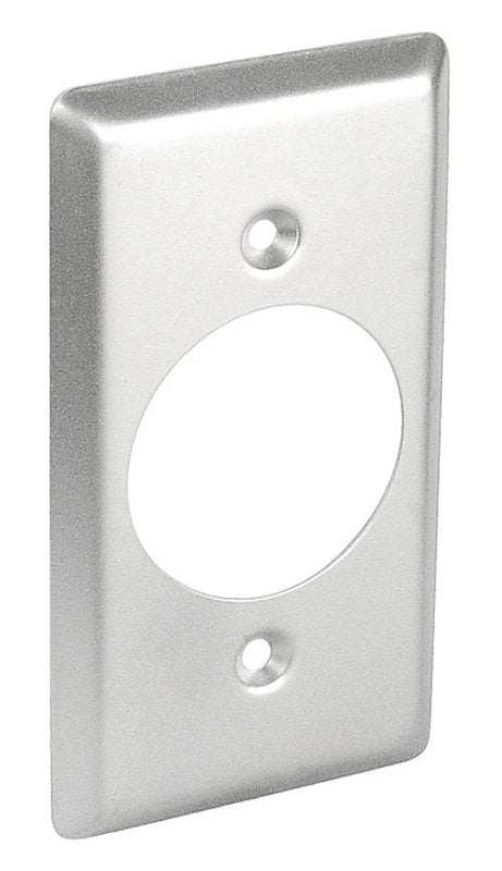 Southwire G19420-UPC Box Cover, 2 in W, Rectangular, 1-Gang, Steel, Silver, Galvanized