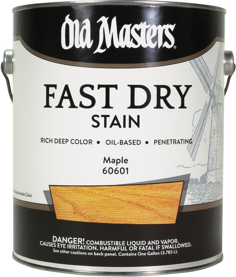 Old Masters 60601 Fast Dry Stain, Maple, Liquid, 1 gal, Pack of 2