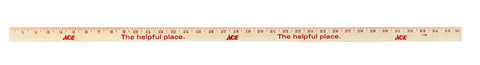 Ace Yardstick 1-1/8 in. W x 36 in. L Wood