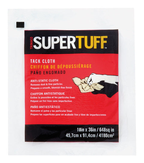 Supertuff Tack Cloth 18 in. L x 36 in. W Cotton