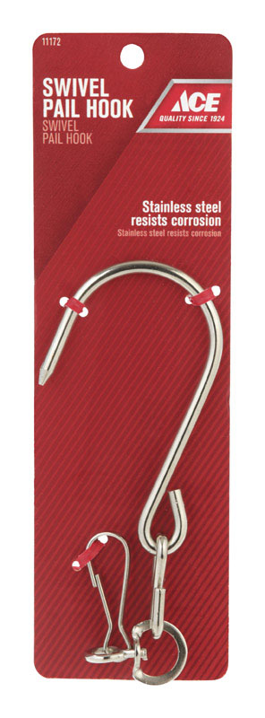 Ace Stainless Steel Paint Pail Hook 1 gal.