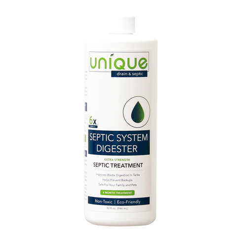 Unique Liquid Septic System Digester 1 qt, Pack of 12