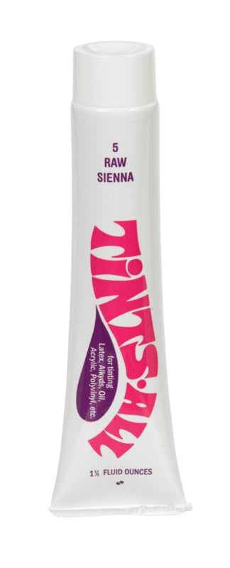 Tints-All Raw Sienna Paint Colorant 1.5 oz.