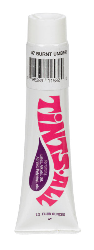 Tints-All Burnt Umber Paint Colorant 1.5 oz.
