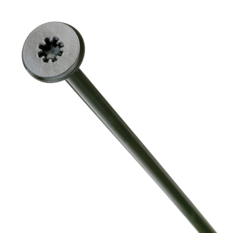 FastenMaster HeadLok Deck Screws Spider Coarse No. 6 6 in. L Galvanized Black