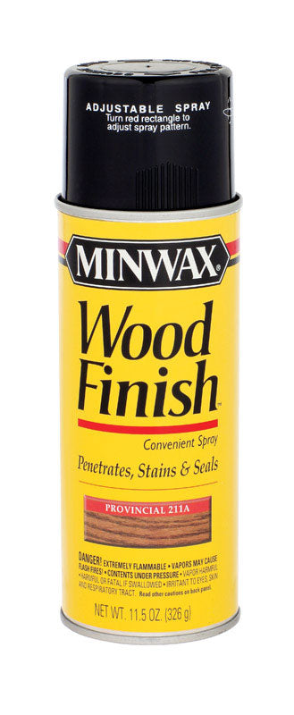 Minwax Wood Finish Transparent Oil-Based Spray Stain Provincial 11.5 oz.