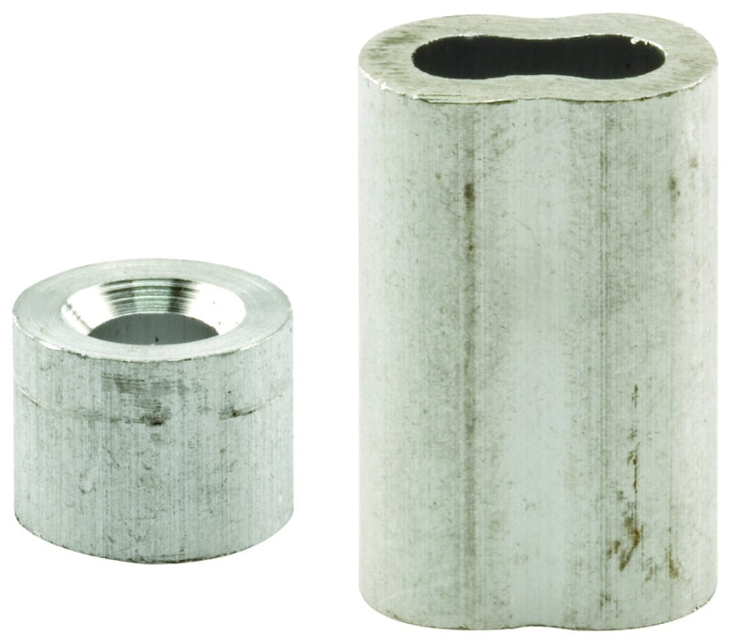 Prime-Line GD 12154 Cable Ferrule and Stop, 1/4 in Dia Dimensions, Alu ...