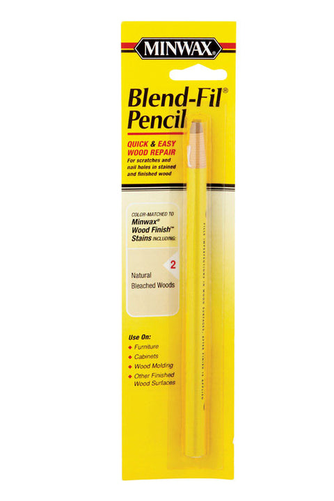 Minwax Blend-Fil No. 2 Natural Bleached Wood Pencil 1 oz.