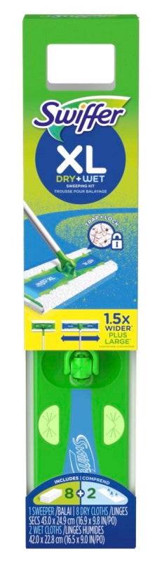 Swiffer 92817 Floor Sweeper Starter Kit, Includes: (6) Disposable Clot ...