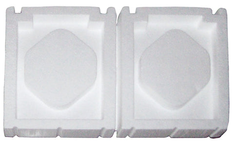 Gibraltar Industries DVBPXL Vent Block Plug, 8-3/4 in W x 6-1/2 in H Dimensons, Foam