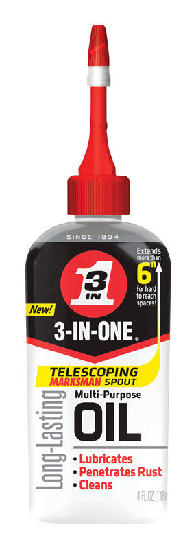 3-In-One General Purpose Multi-Purpose Oil 4 oz. Bottle