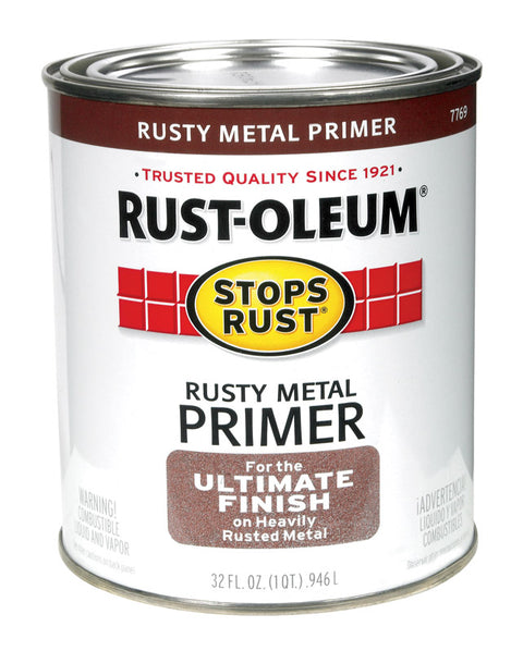 Rust-Oleum Interior and Exterior Rusty Metal Primer 1 qt.