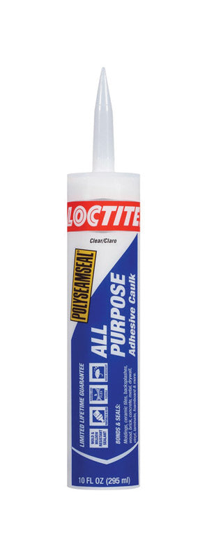 Loctite Adhesive Caulk Clear 10 oz.