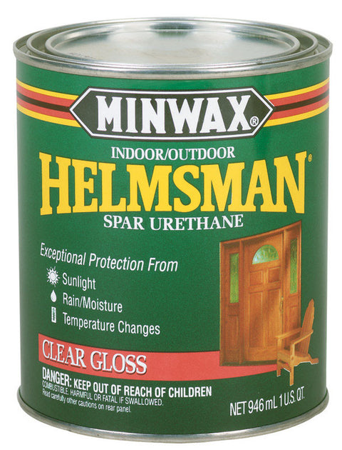 Minwax Helmsman Gloss Clear Spar Urethane 1 qt.