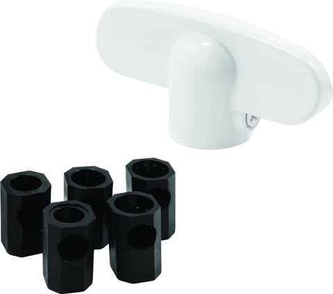 Prime-Line H 3892 Tee Handle, 3/4 in Projection, Painted