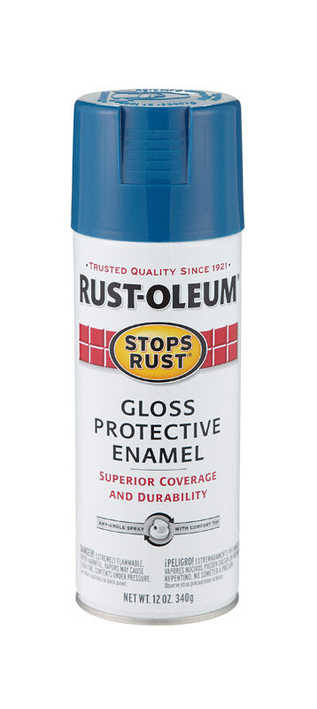 Rust-Oleum Stops Rust Royal Blue Gloss Protective Enamel Spray 12 oz.