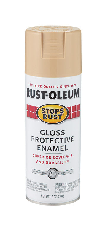 Rust-Oleum Stops Rust Sand Gloss Protective Enamel Spray 12 oz.