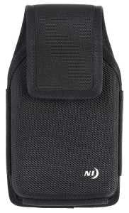 Nite Ize Clip Case Hardshell HSH2L-01-R3 Rugged Holster, 7-1/2 in L, Nylon, Black