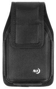 Nite Ize Clip Case Hardshell HSHXL-01-R3 Rugged Holster, 6-5/16 in L, Nylon, Black