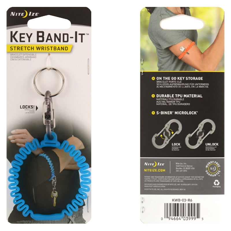 Nite Ize Key Band-It Series KWB-03-R6 Stretch Wrist Band, Stainless St ...