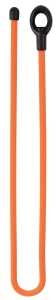 Gear Tie Loopable GLL24-31-2R6 Twist Tie, Rubber, Bright Orange, Pack of 6