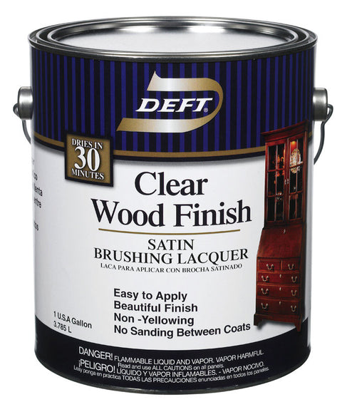 Deft Brushing Lacquer Satin 1 gal.