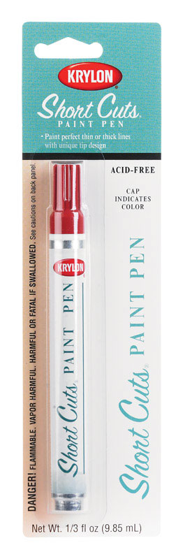 Krylon Gloss Short Cuts Paint Pen Red Pepper 1/3 oz.