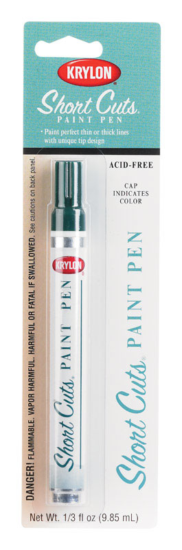 Krylon Gloss Short Cuts Paint Pen Hunter Green 1/3 oz.