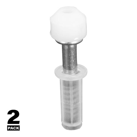 Prime-Line N 6702 Door Pivot and Guide, Nylon/Steel, Top