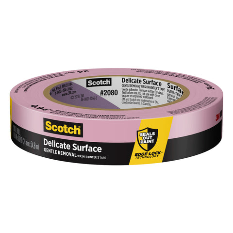 Scotch 0.94 in. W x 60 yd. L Delicate Surface Painter's Tape Low to Medium Strength Blue 1 pk