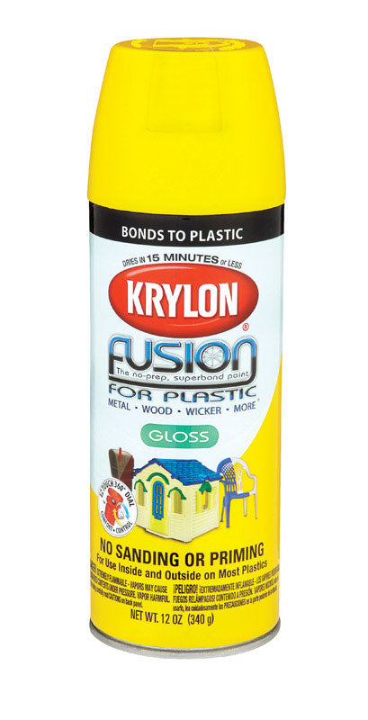 Krylon Sunbeam Gloss Fusion Spray Paint 12 oz.