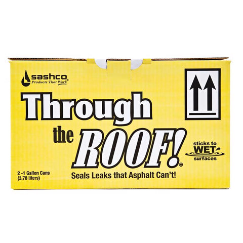 Sashco 14024 Cement and Patching Sealant, Clear, Liquid, 1 gal, Container, Pack of 2